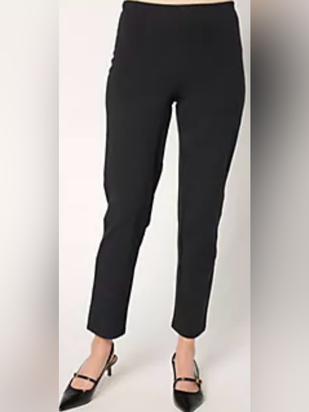 Women with Control Petite Set of 2 Slim Leg Pants Size Medium